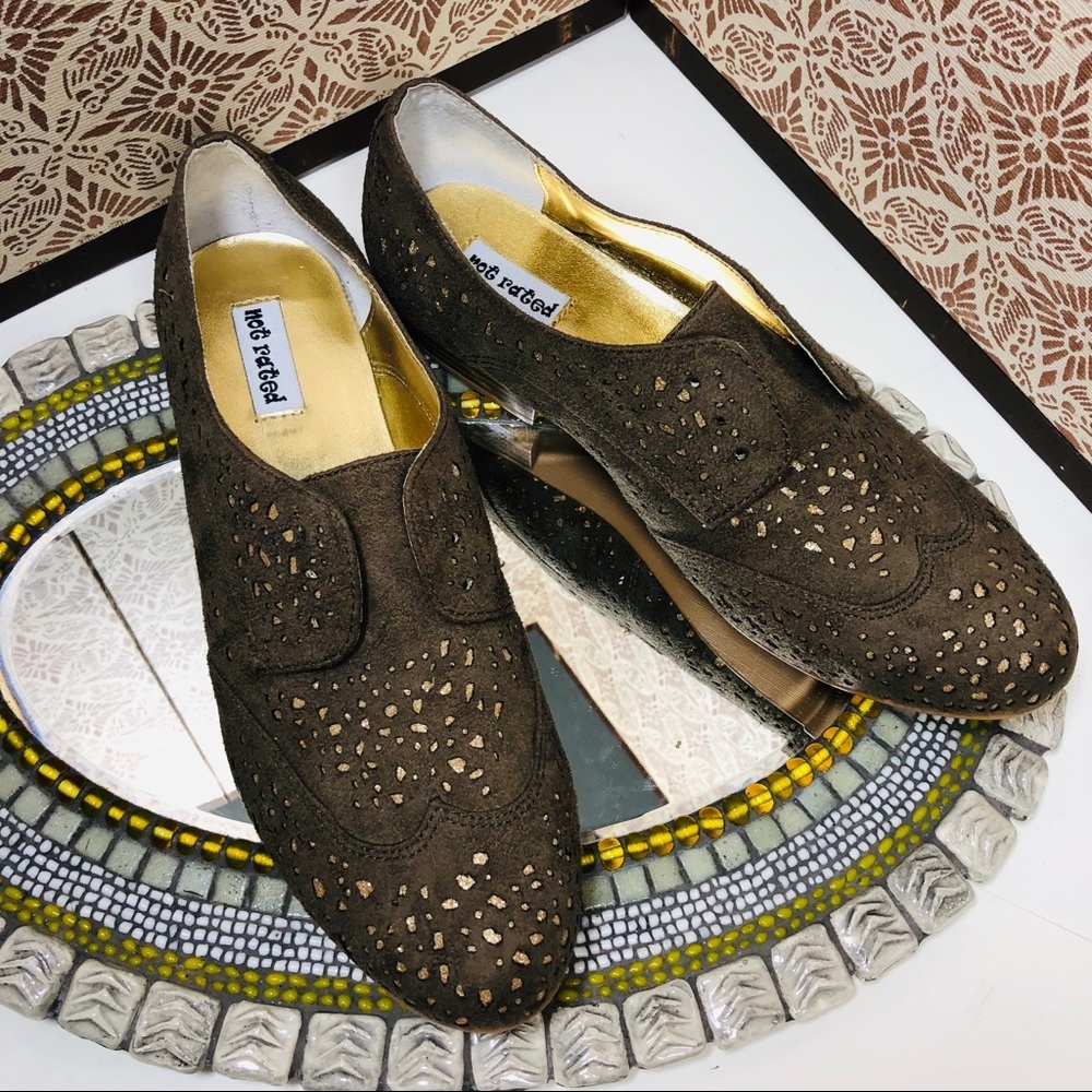 Women Not Rated NWOT Oxfords, sz 7,5